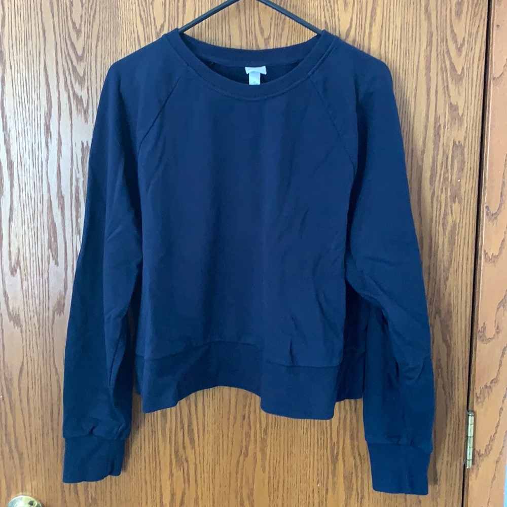 target cropped crew neck